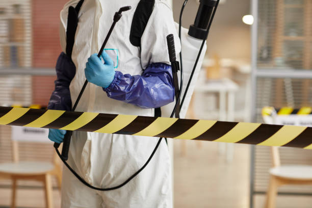 Professional Biohazard technician working in Cashion, AZ
